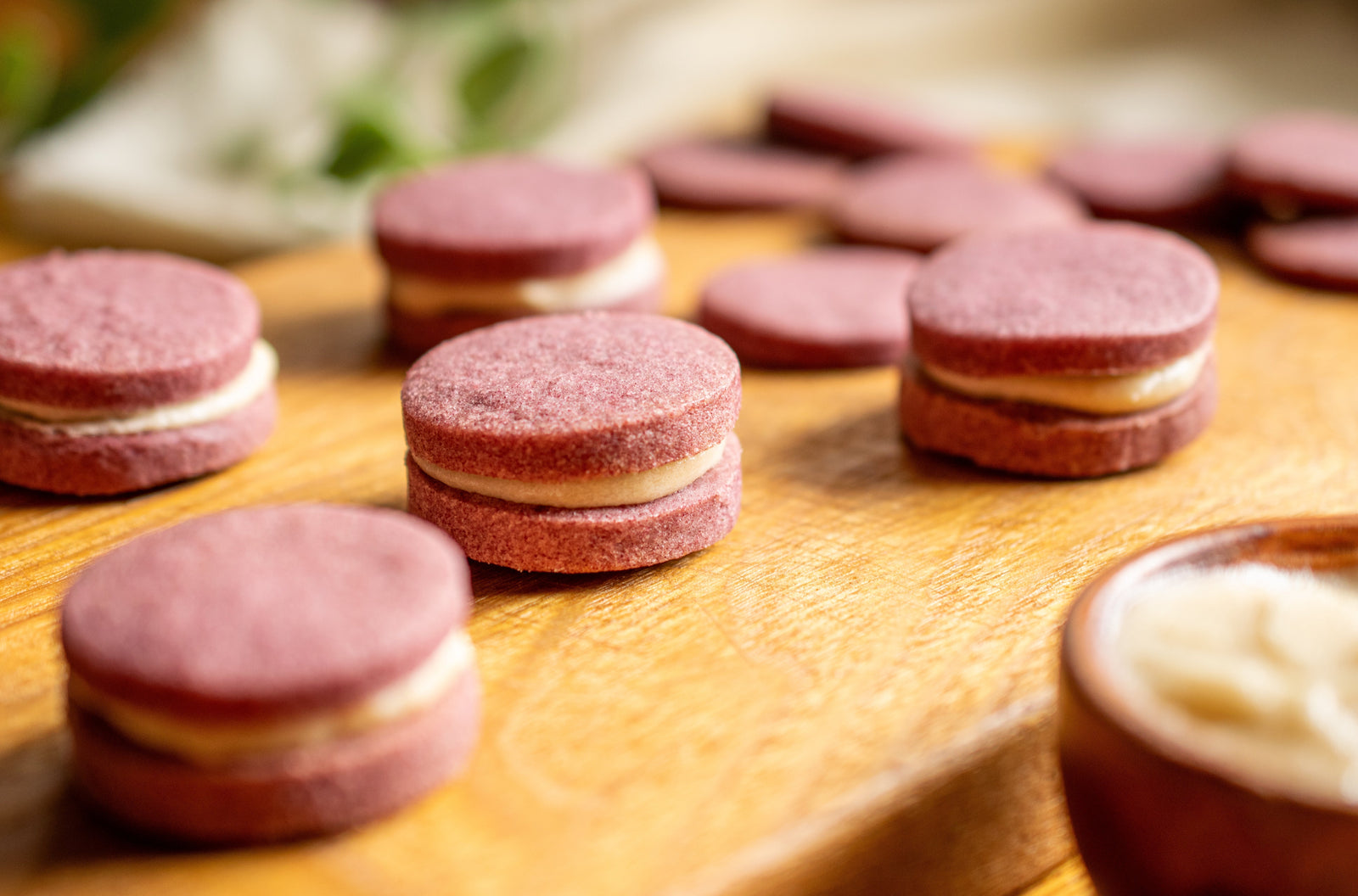 Gluten-Free Beni-Imo Cookie Sando