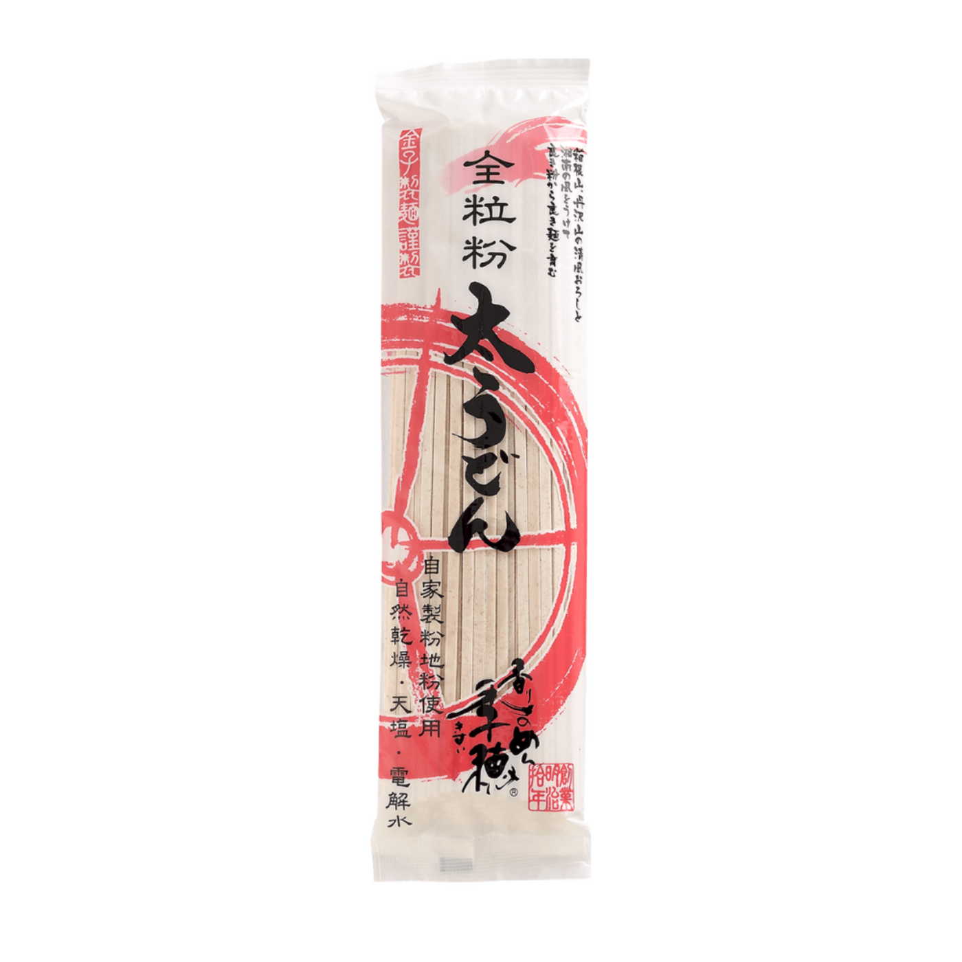 Kaneko Seimen Whole Wheat Thick Udon Noodles – 30 Bundles 8.47oz/240g (Pack of 30)