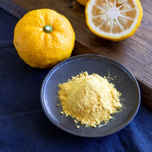 Kawane Yuzu Powder (Whole Fruit) 3.53oz/100g (Pack of 1)