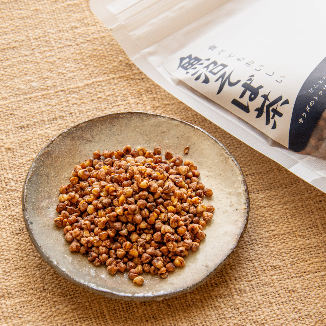 Ichikara Uonuma Whole Kernel Soba Tea 2.82oz/80g (Pack of 48)