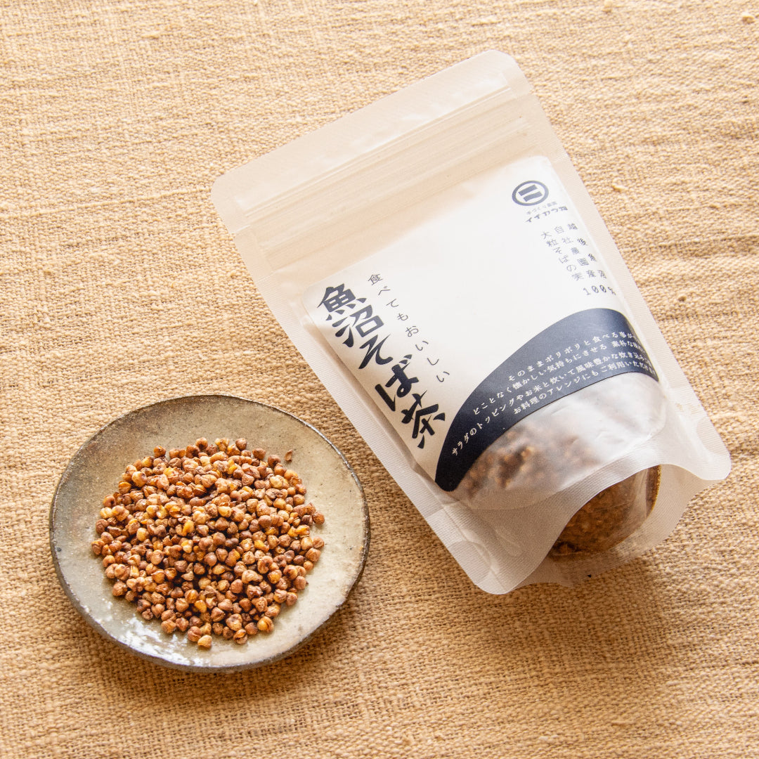 Ichikara Uonuma Whole Kernel Soba Tea 2.82oz/80g (Pack of 48)
